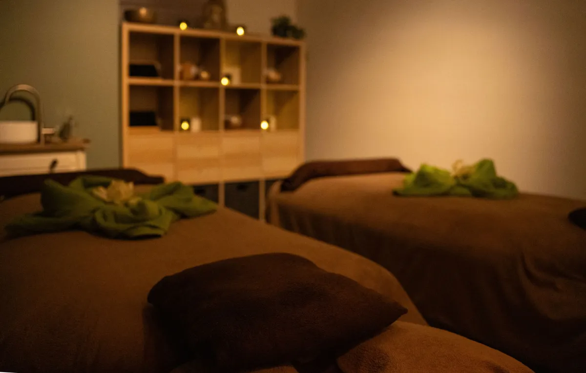 Warme behandelingsruimte bij Helemaal Zen