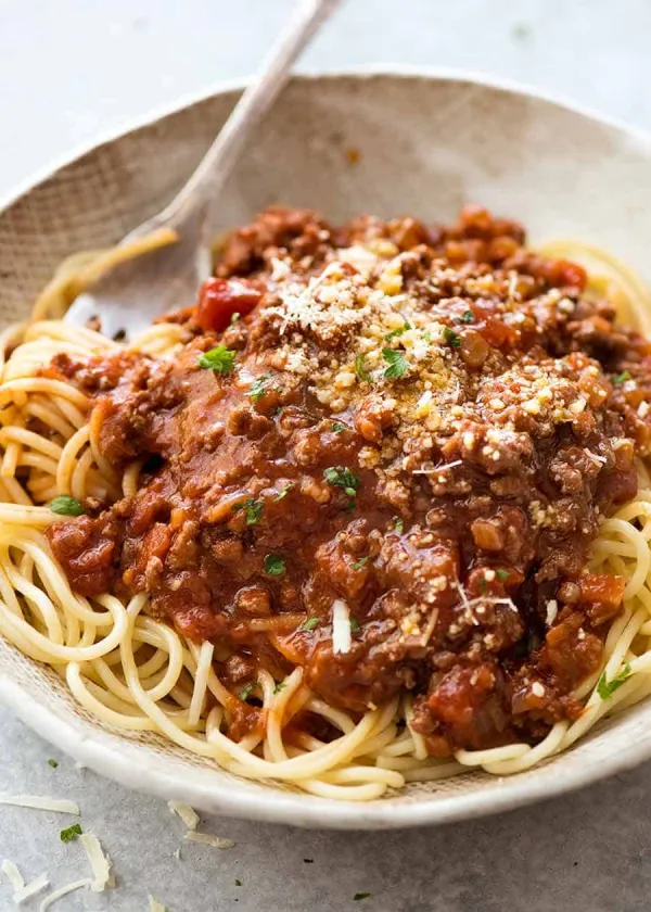 Spaghetti bolognaise bij Helemaal Zen