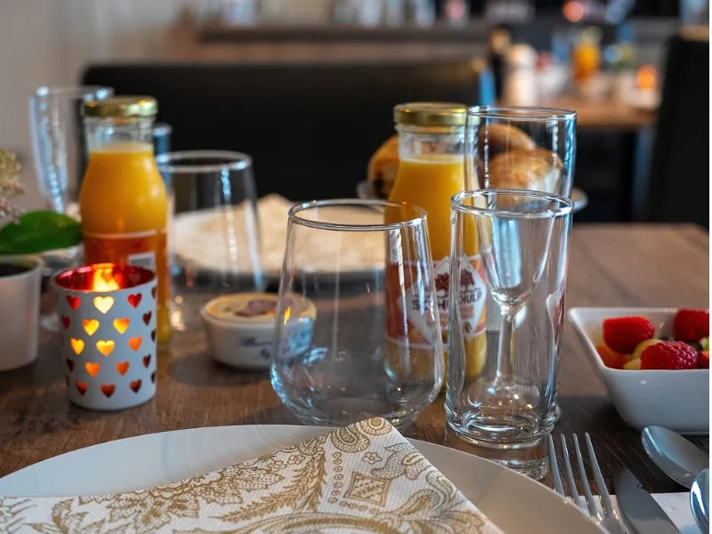 Rustig genieten in het restaurant van Helemaal Zen
